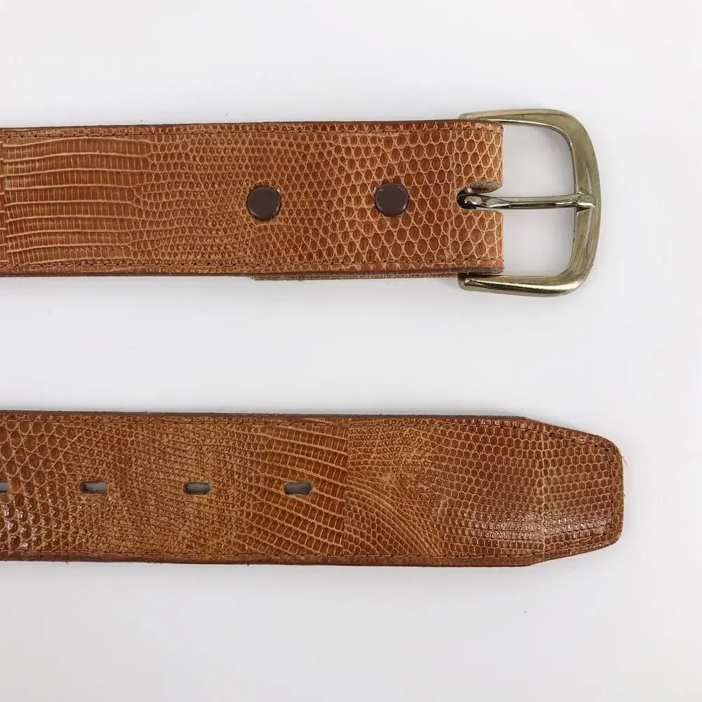 Nocona lizard belt